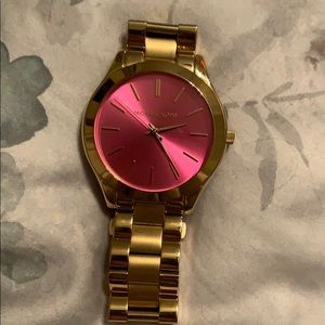 Pink and Gold Michael Kor’s Watch
